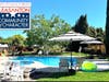 The BBQ/Auction is held in the beautiful back yard of retiree Police Captain, Craig Eicher