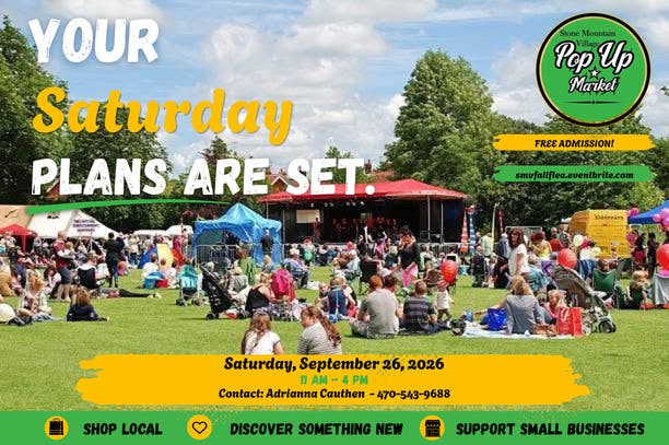 Stone Mountain Village Pop-Up Market Fall Flea