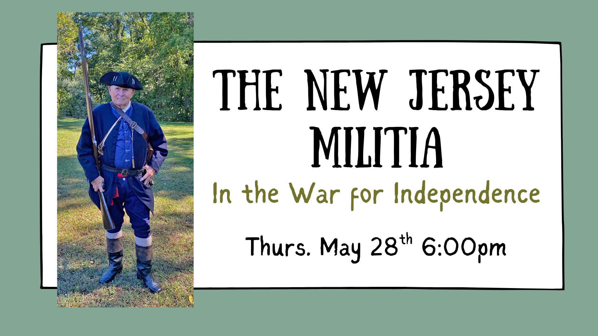 Washington Twp Library presents "The NJ Militia in the War for Independence"