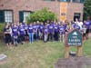 2019 McCeney Marchers Gather in front of Laurel Museum
