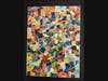 One of Helen Frank's modern, painted collages that will be exhibited at Arts in Bartlett, August 15 through October 27. 