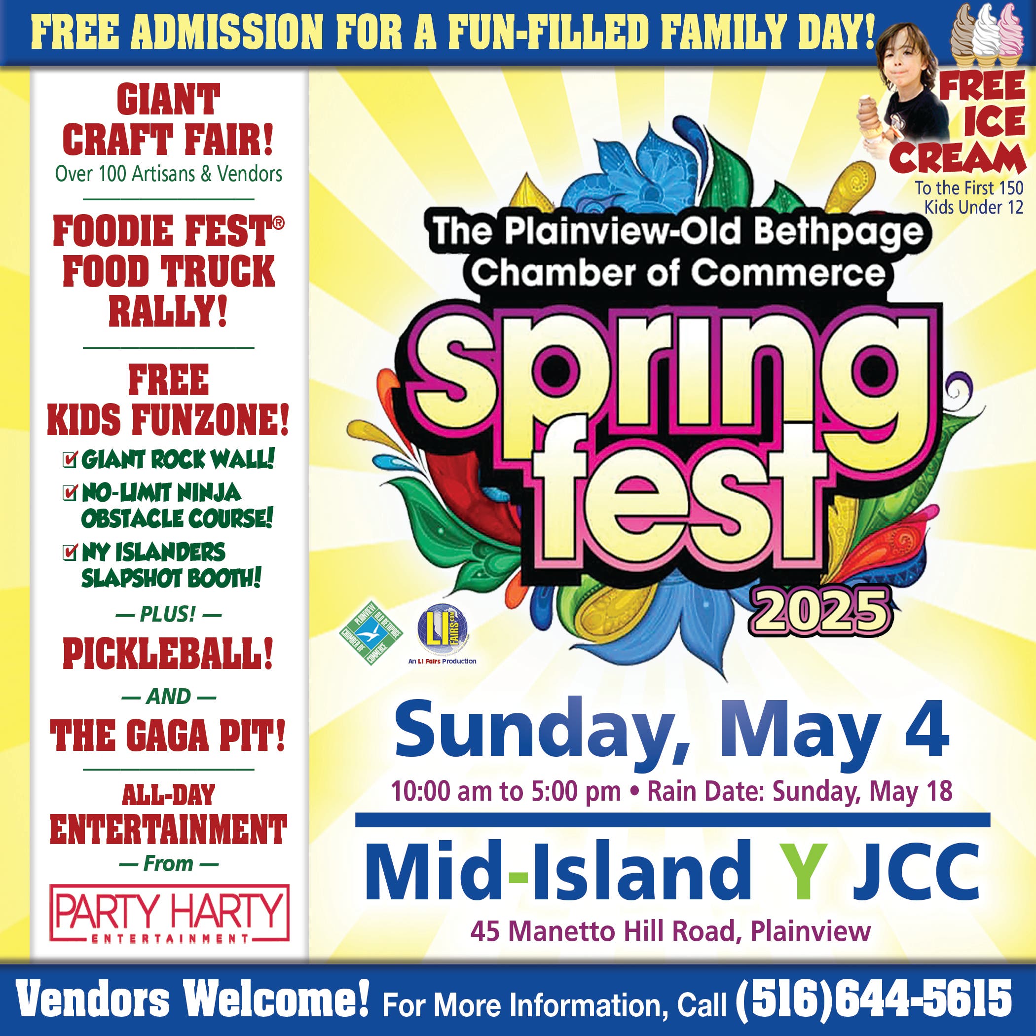 May 4 | SpringFest 2025 | Plainview, NY Patch