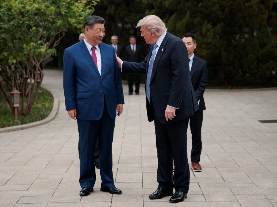 U.S. President Trump visits China