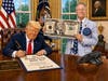 Rep. Joe Wilson (R) South Carolina authors legislation for new $250 bill, with Presindet Trump's photo on it.