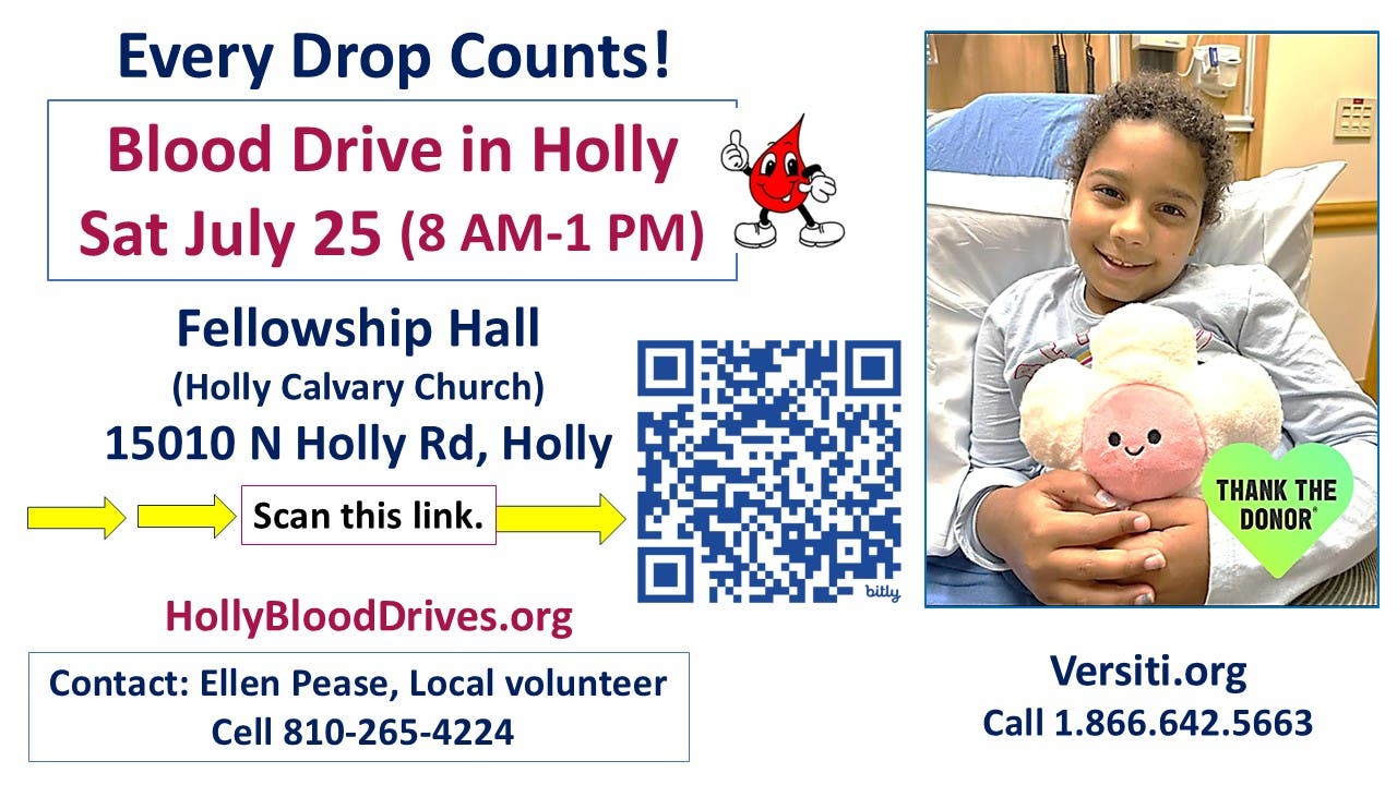 Blood Drive in Holly