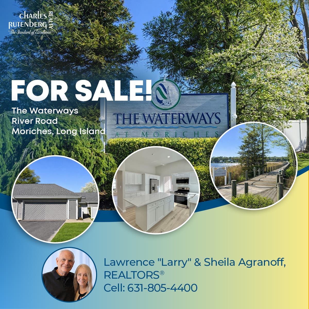 The Waterways 55+ Renovated Ranch Condo Moriches Long Island