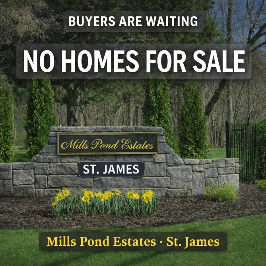 Yes We Will Get Your Mills Pond Estates Home Sold in St James Long Island!