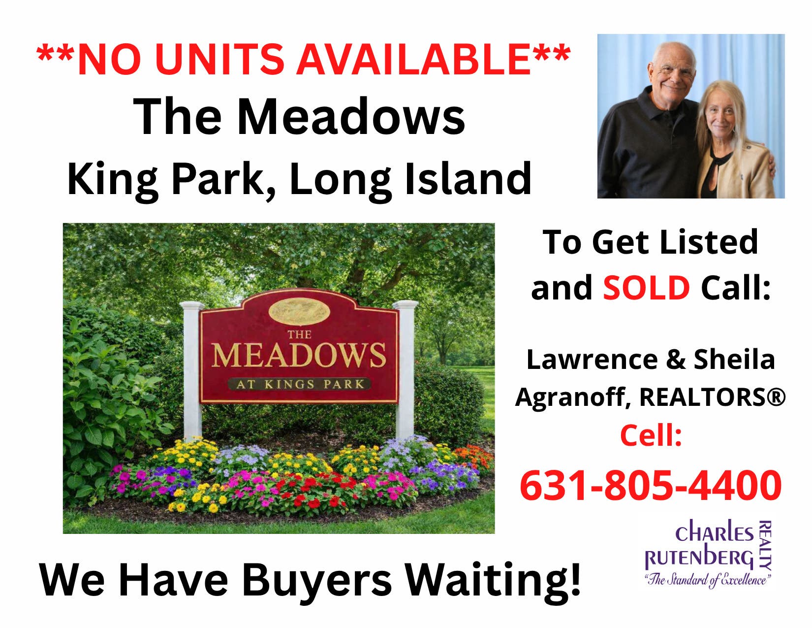 The Meadows Owners at Kings Park We Have Buyer Waiting