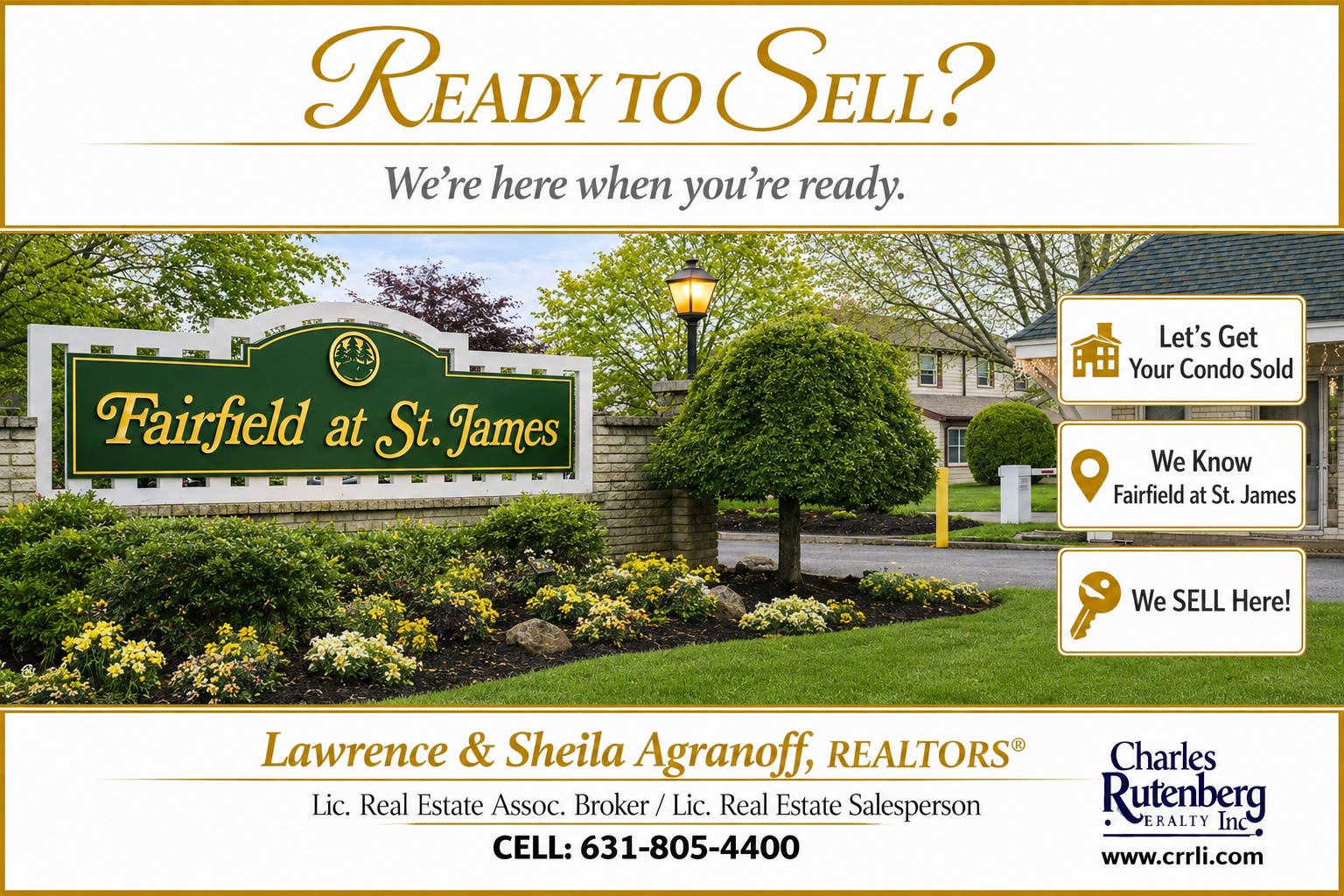 Fairfield at St James Condo Owners Ready to Sell?