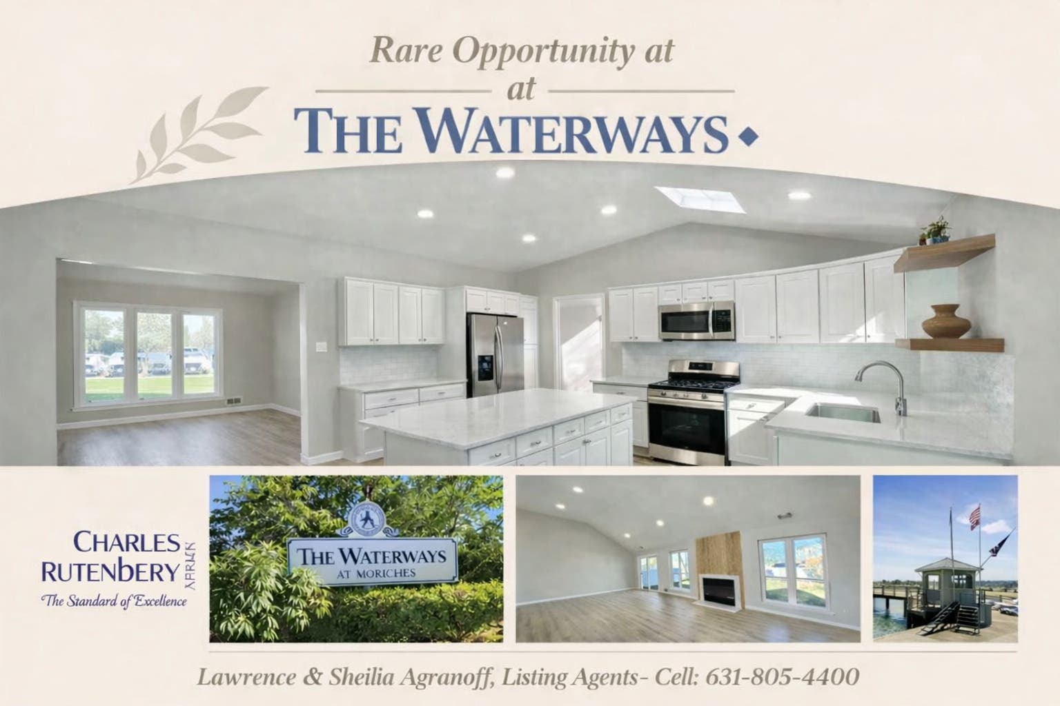 The Waterways at Moriches Long Island Renovated Ranch Condo