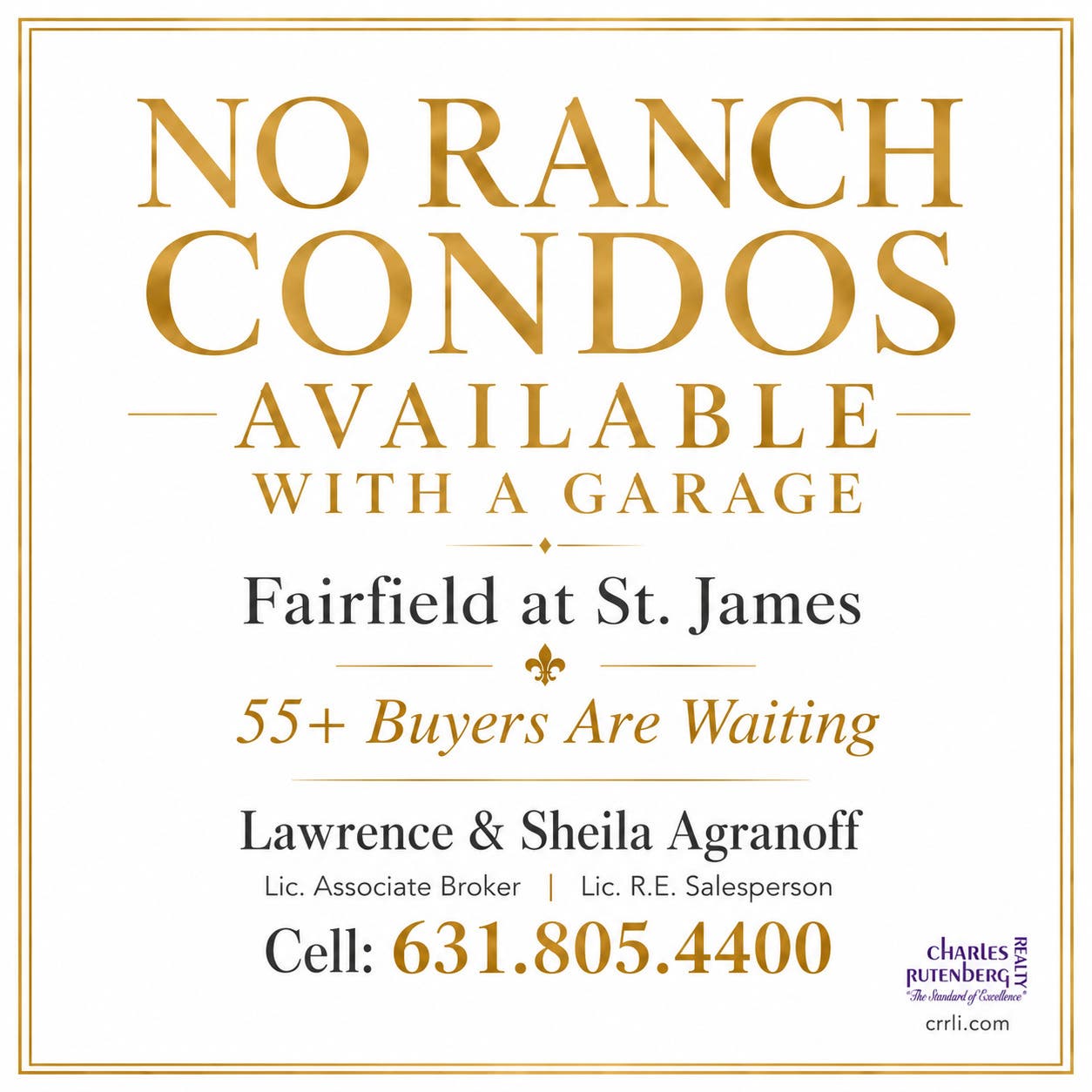 Fairfield at St James Owners We Will Get Your Condo Sold