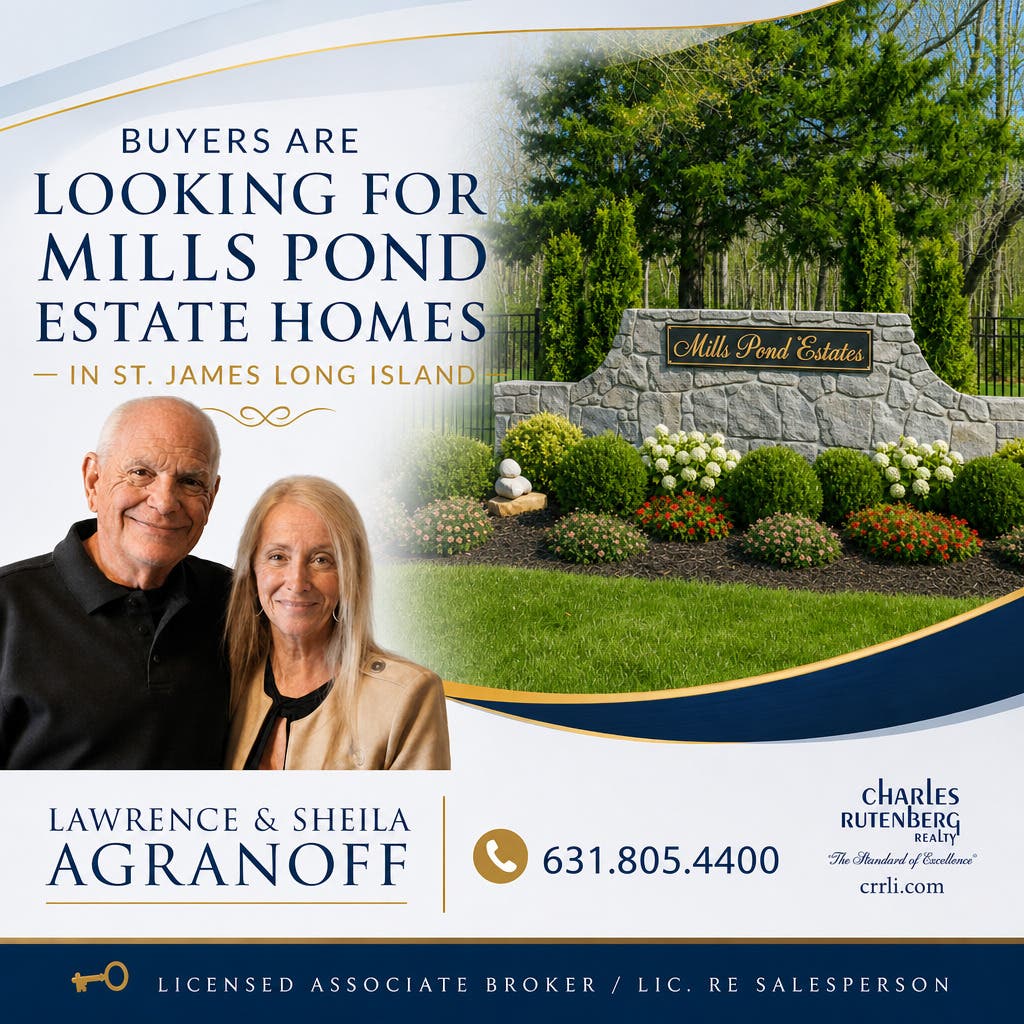 Mills Pond Estates at St James Long Island | Low Inventory Continues