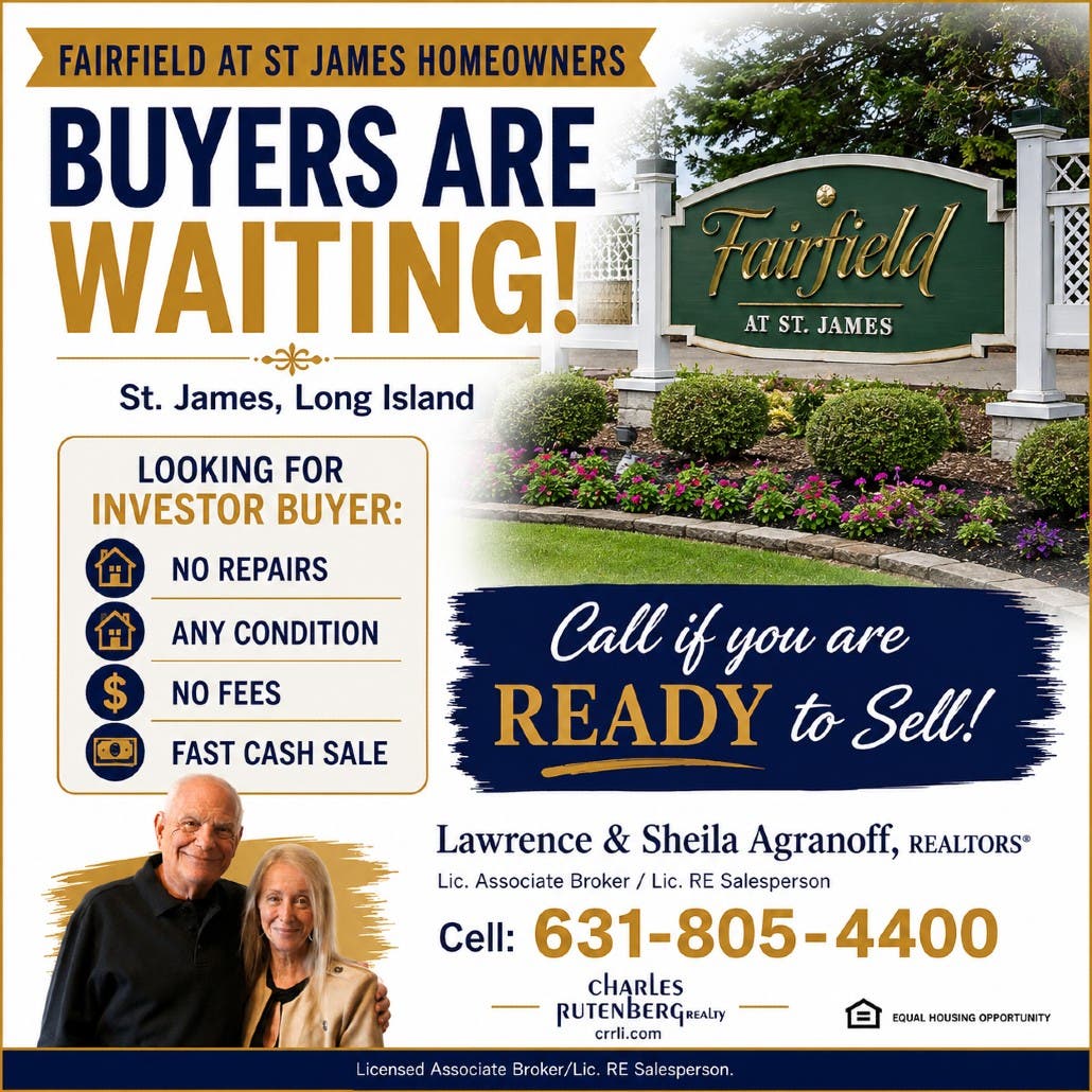 Fairfield at St James Owners | We Have Investor Buyers