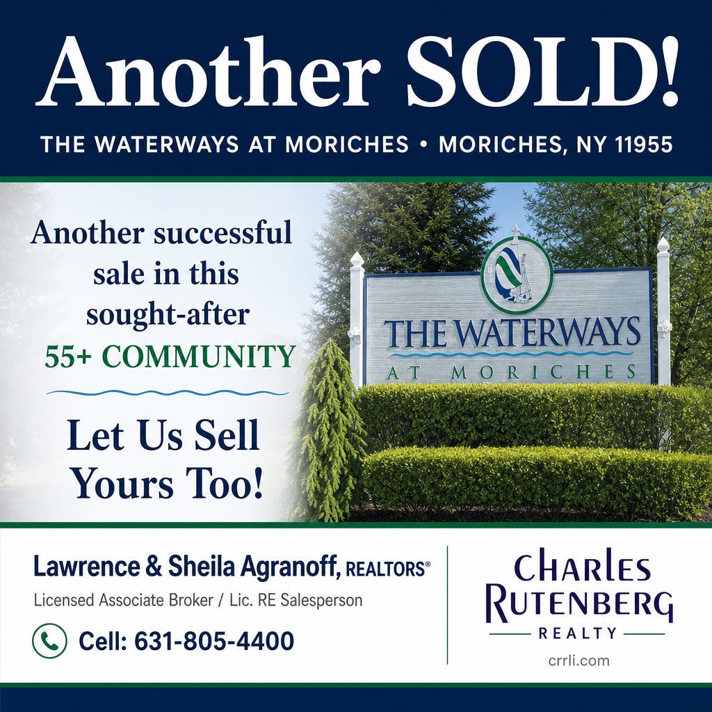 The Waterways Subdivision at Moriches Long Island | Sold!