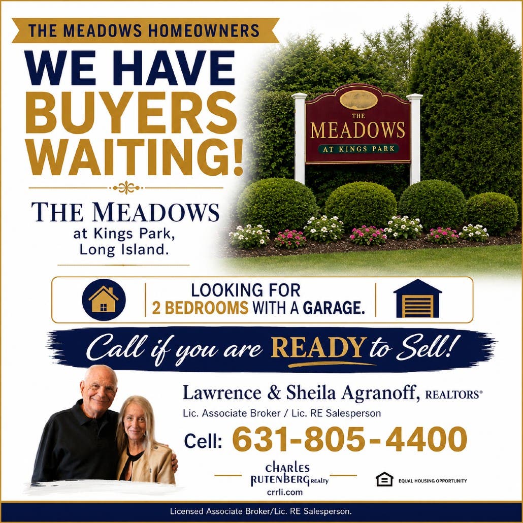 The Meadows Homeowners at Kings Park in Kings Park Long Island