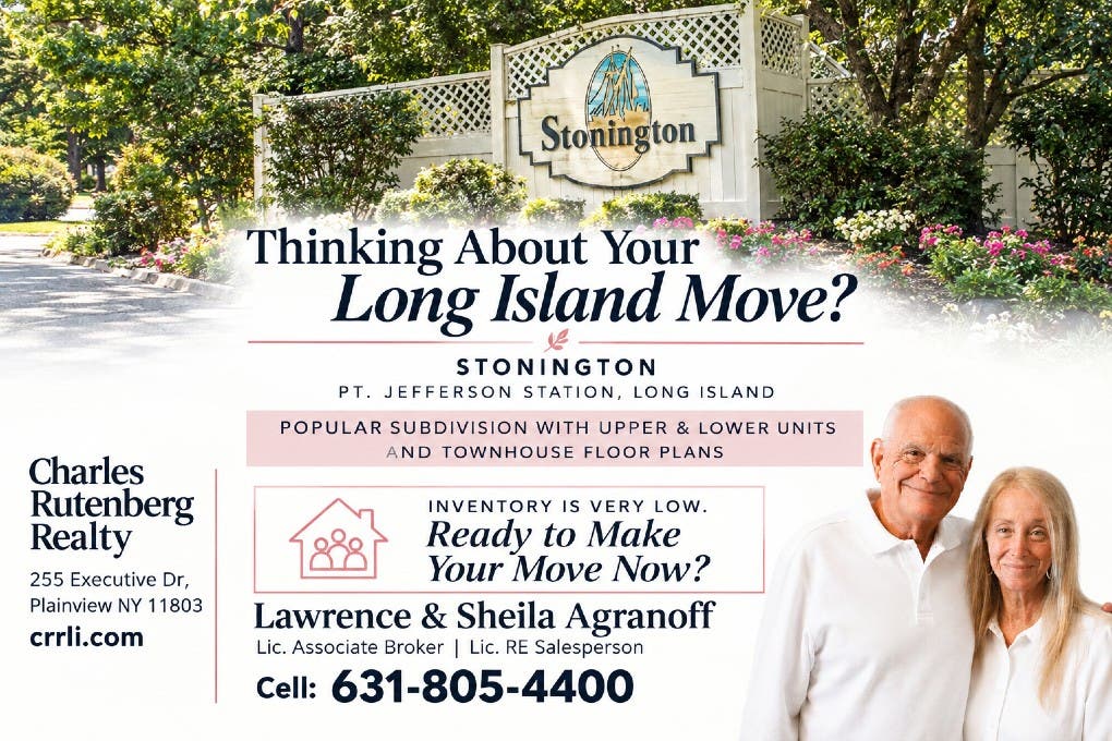 Stonington Homeowners in Port Jefferson Station | Buyers Are Calling