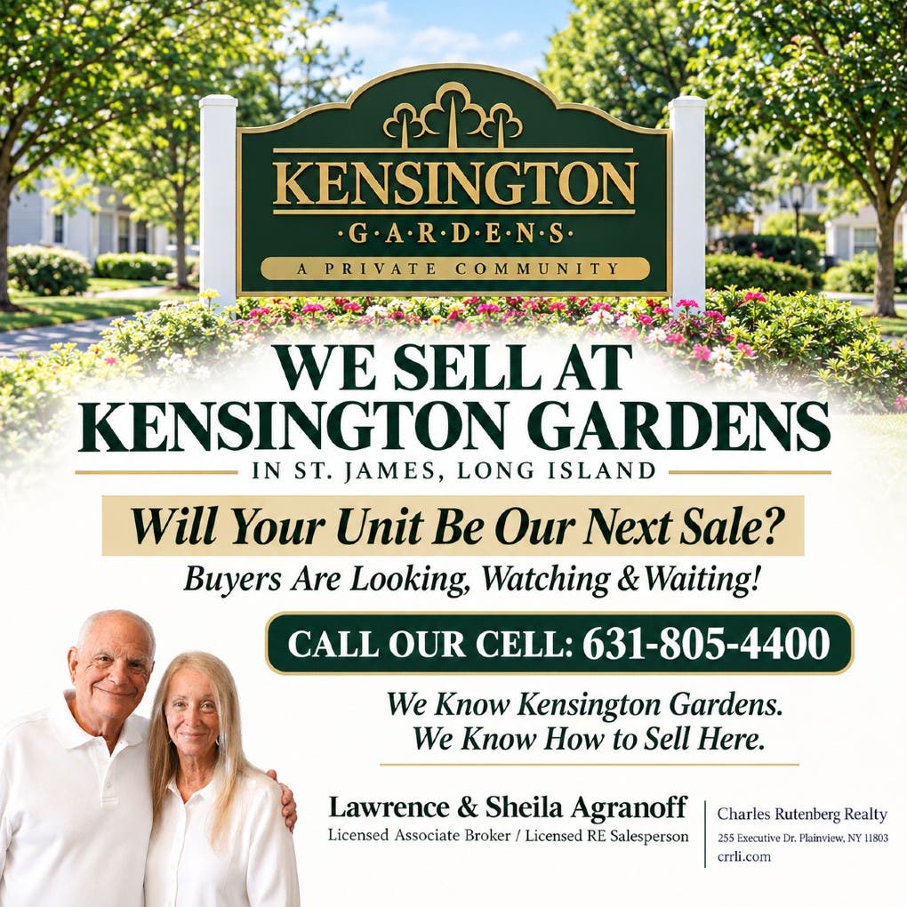 Kensington Gardens Homeowners in St James Long Island