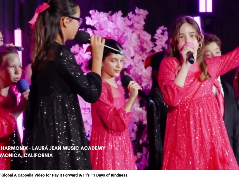 Squad Harmonix is one of a handful of talented a cappella singers participating in the "Be Kind" montage in celebration of #11DaysofKindness by Pay It Forward 9/11 charity. 