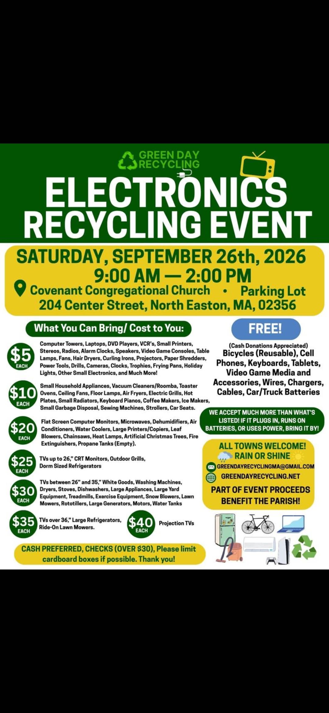 Electronics Recycling Event