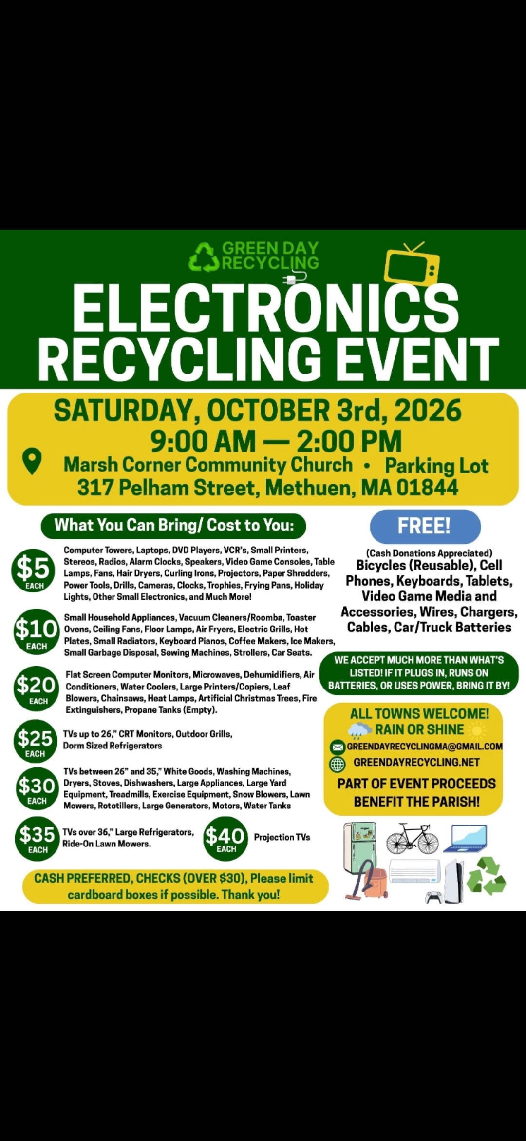 Electronics Recycling Event