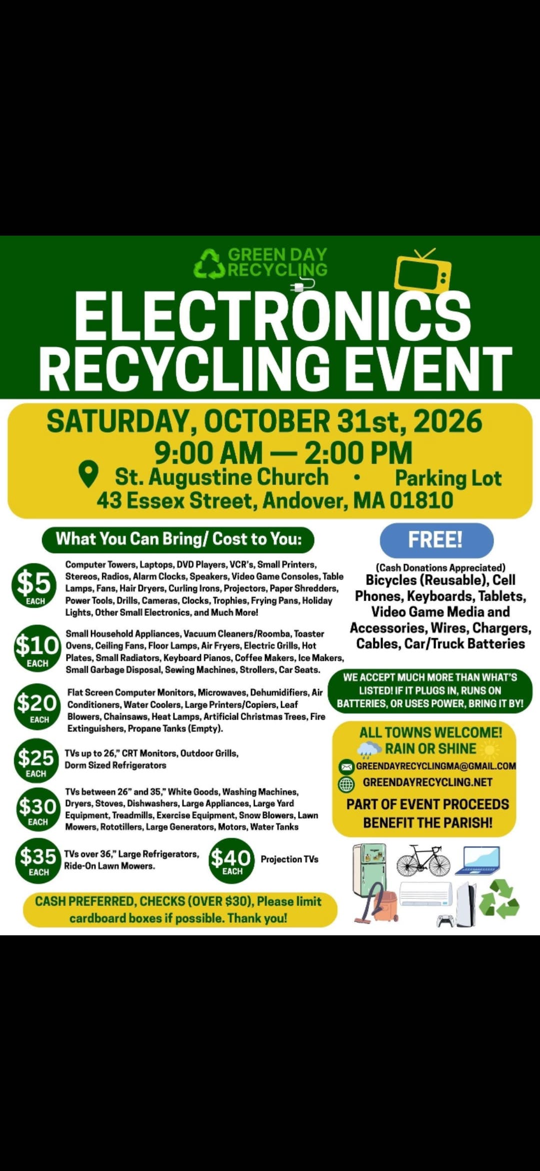 Electronics Recycling Event