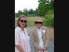 Liza Morehouse with Betty Wold Johnson at dedication of David Knights Bridge, St. Michaels Farm Preserve