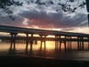 Delaware Sunset, Thomas Paine Bridge, Bordentown