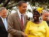President Barack Obama and Wangari Maathai in Nairobi