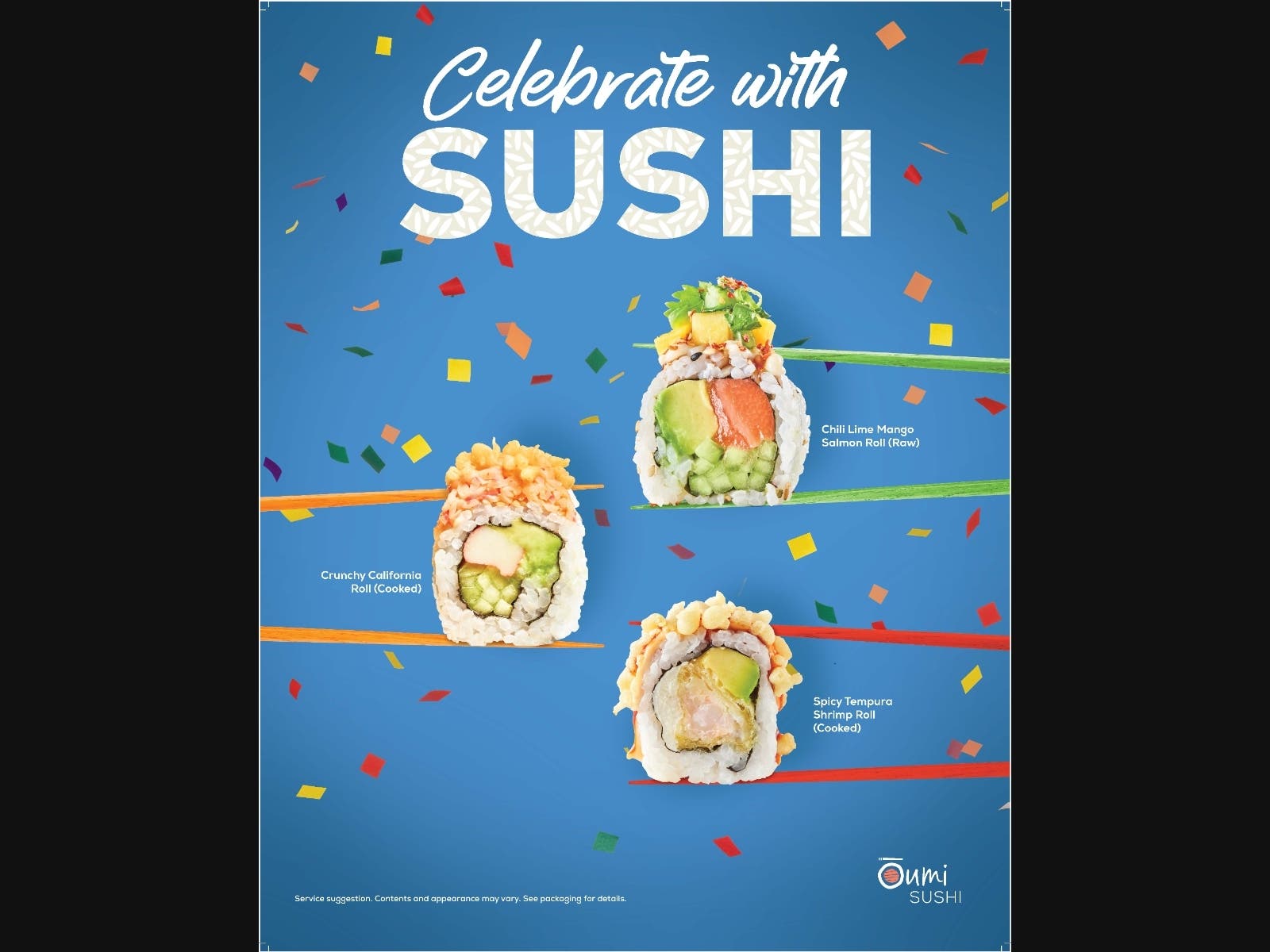 Sprouts has a wide variety of sushi specials