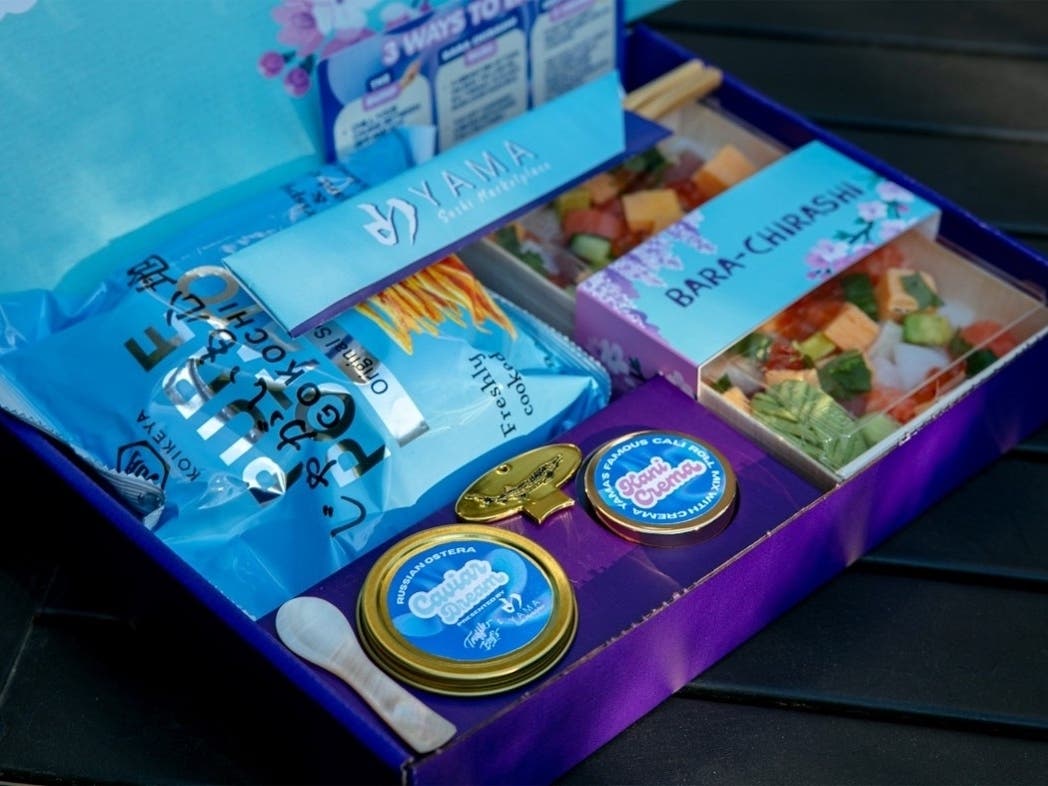 Boxes, sushi and more at Yama Sushi Marketplace