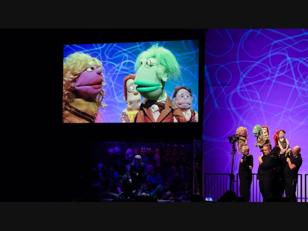 Puppets, live improv, audience participation and lots of fun.