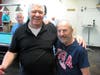 Gold medalist Bob Pavie with Silver medalist Frank Mroz
