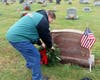 Erik Lehmann at Hall headstone