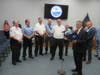 Adam Selisker presents Proclamation to Jason Dowd