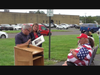 Sen. Frank Farry reads Citation for John Folz