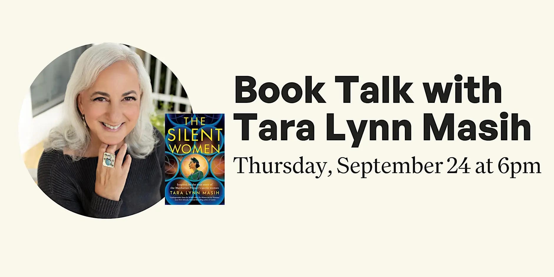 Book Talk with Tara Lynn Masih