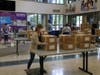 Pictured at the Madison Area YMCA are Y staff collecting and organizing food deliveries to be distributed to community members experiencing food insecurity. 