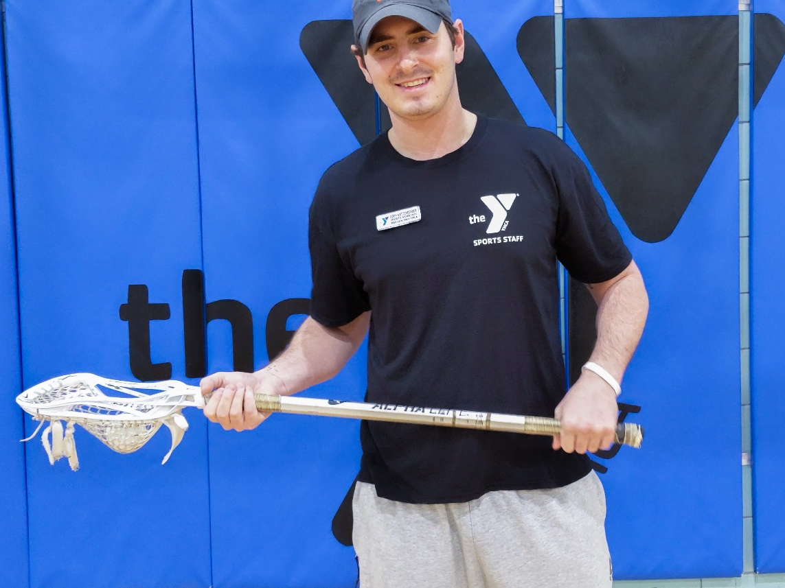 Madison Area YMCA Sports Associate Cody Katzenberger eagerly awaits seeing our youth at our outdoor programs beginning the week of June 29. 