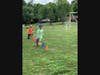  Pictured enjoying a socially distanced obstacle course at Family Fun Night are brothers Callan Cook, age 5 and Owen Cook, age 7 from Madison. 