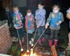 Pictured at Madison Area YMCA’s Girl Scout Fun Patch Troop Workshop are Claire Kushing, Mikaela Scott, Catie Klein and Olivia Shapiro, all age 6 from Madison