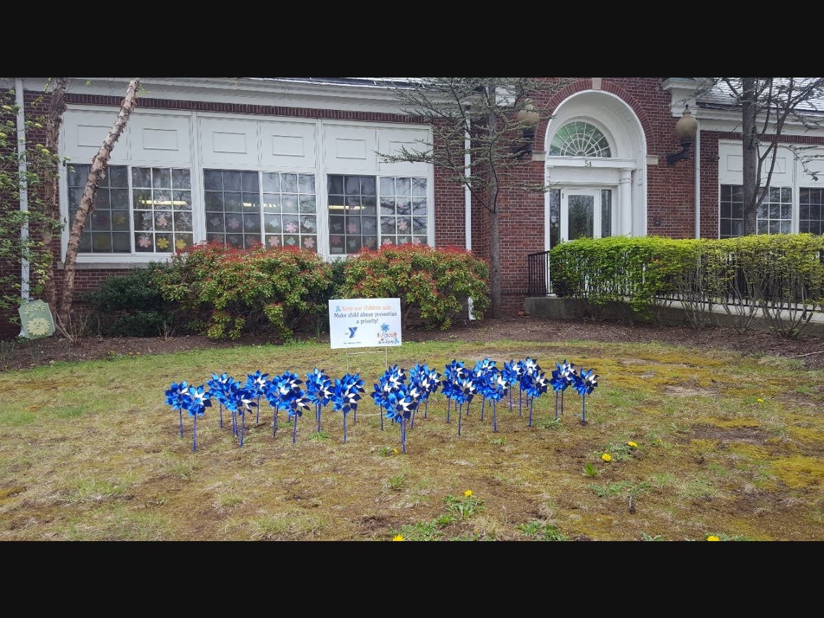  Pictured is one of the Madison Area YMCA’s pinwheel gardens, located at the F.M. Kirby Children's Center of the Madison Area YMCA to commemorate Five Days of Action to raise awareness & inspire adults to take action to protect children from sexual abuse.