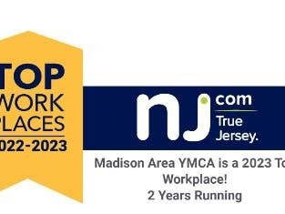 The Madison Area YMCA has been awarded a Top Workplaces 2023 honor by NJ.com Top Workplaces. This is the second year the organization has earned this honor.