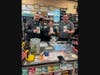 Pictured at Cottage Deli and Wine in Chatham Borough: Chatham Borough Police Department Community Services Officer Brian Colatrella, Madison Chatham Coalition Director Allison Bardon, Cottage Deli and Wine employee Nader Mansour.