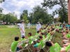 More than 100 summer campers at Madison Area YMCA’s Quest Camps received a special visit from the crew of the new Navy submarine USS New Jersey (SSN-796) on June 24.