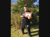 Bill Gaboda of Yardley, PA, a NO BULLying Run participant in the 70-79 age category, poses with his award certificate for logging the most miles in his age category.  
