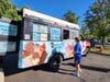 Bensalem Police Department’s Copsicle Truck provided free ice cream at Kruisin’ with the K9s, held September 16 at The Shops at Valley Square. Proceeds of the event will benefit the Warrington Township Police K9 Unit.
