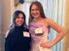  L to R: Katie Sanford, High School Primary Prevention Coordinator, NOVA, and Keira Ruch, Pennridge High School Senior. Ruch was one of this year’s YWCA Salute to Women Who Make a Difference Gala #GirlPower honorees. 