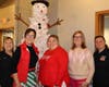Pictured at Giuseppe's are (L to R) Lois O'Connell, a Giuseppe’s employee, Penny Ettinger, Exec Director, NOVA; Angela McGettigan, Dir Operations & Community Engagement, NOVA; Julie Dugery, Coordinator of Volunteers & Community Outreach; & Lauren Severns