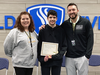 Prairie View Middle School Principal Maura Baskovich, Adnan Elsholi, and Assistant Principal John Conley