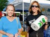Bev Sherman Lavitt and Debbie Gordon, both of Northbrook, contribute to the food pantry collection of household cleaning and personal hygiene items last summer. This year's event is Wednesday, July 17.